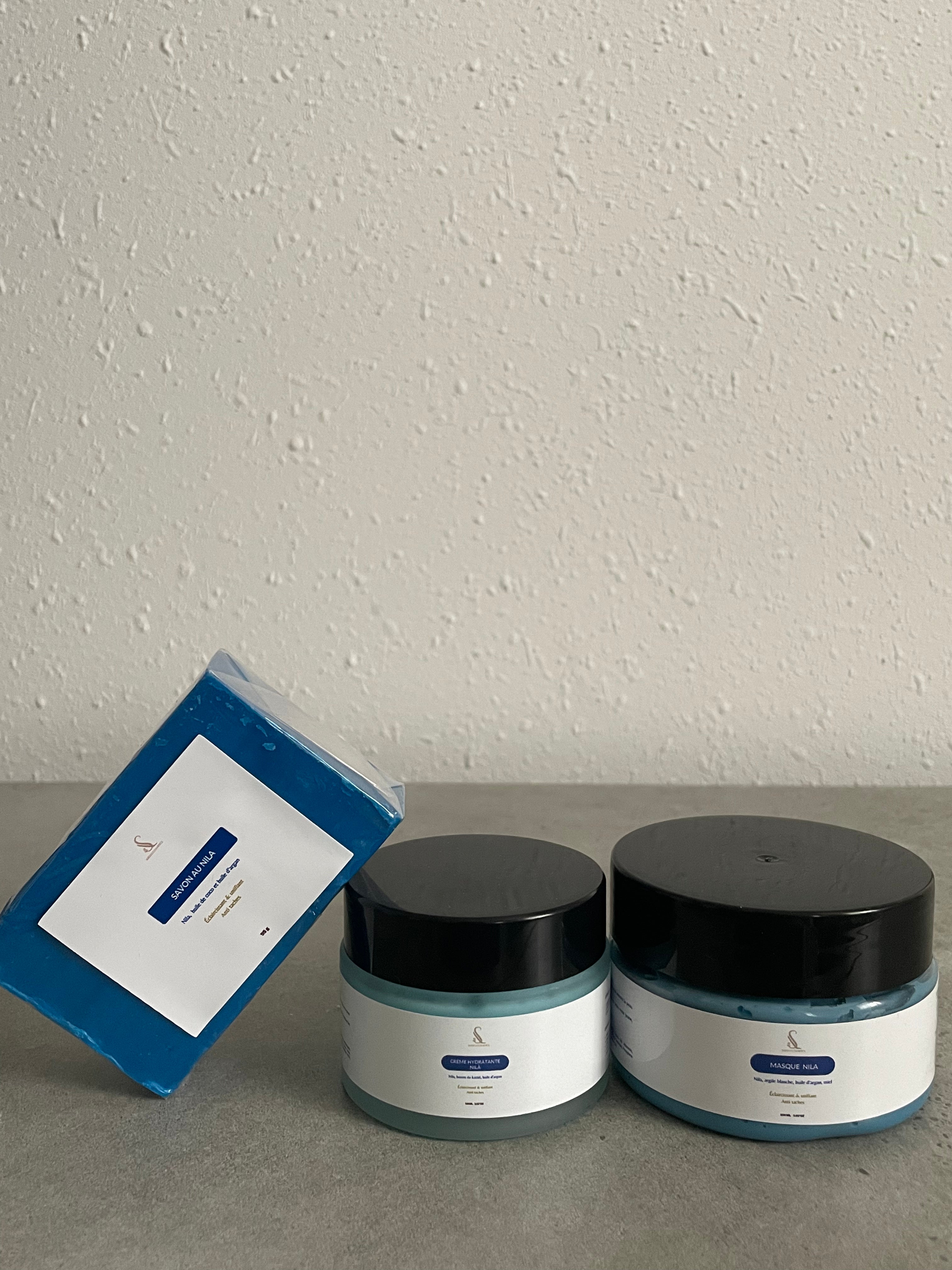 Pack Trio Nila : Savon + Crème + Masque